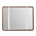 AICO Furniture Mason Park Dresser Mirror in Umber - Visions in Furniture (La Mirada, CA)