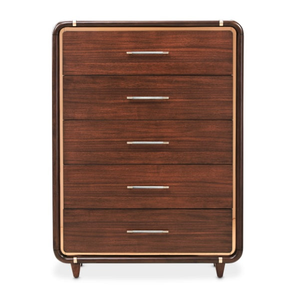 AICO Furniture Mason Park Gentelmen's Chest in Umber - Visions in Furniture (La Mirada, CA)