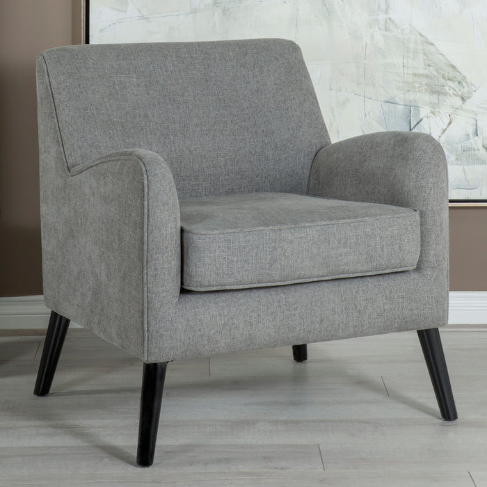 Charlie Upholstered Accent Chair with Reversible Seat Cushion - Visions in Furniture (La Mirada, CA)