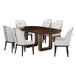 AICO Furniture Houston Oval Dining Table in Walnut - Visions in Furniture (La Mirada, CA)