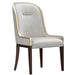 AICO Furniture Houston Assmebled Side Chair (Set of 2) in Walnut image