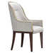 AICO Furniture Houston Assmebled Arm Chair in Walnut - Visions in Furniture (La Mirada, CA)