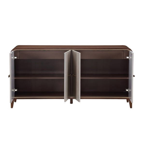 AICO Furniture Houston Sideboard in Walnut - Visions in Furniture (La Mirada, CA)