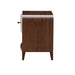 AICO Furniture Houston Small Nightstand in Walnut - Visions in Furniture (La Mirada, CA)