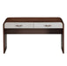 AICO Furniture Houston Vanity Desk in Walnut - Visions in Furniture (La Mirada, CA)