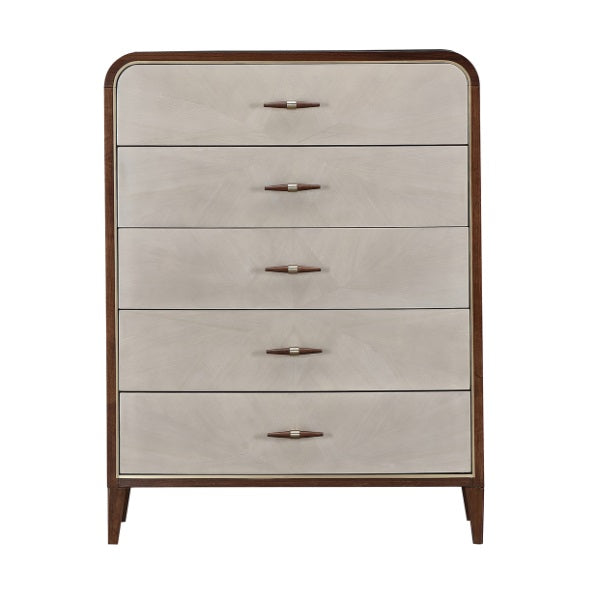 AICO Furniture Houston Chest in Walnut - Visions in Furniture (La Mirada, CA)