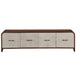 AICO Furniture Houston Media Cabinet in Walnut - Visions in Furniture (La Mirada, CA)