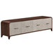 AICO Furniture Houston Media Cabinet in Walnut - Visions in Furniture (La Mirada, CA)
