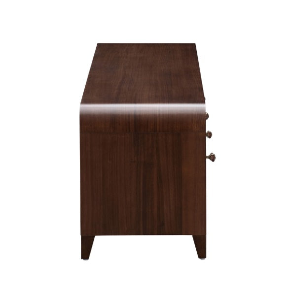 AICO Furniture Houston Media Cabinet in Walnut - Visions in Furniture (La Mirada, CA)