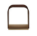AICO Furniture Houston End Table in Walnut - Visions in Furniture (La Mirada, CA)