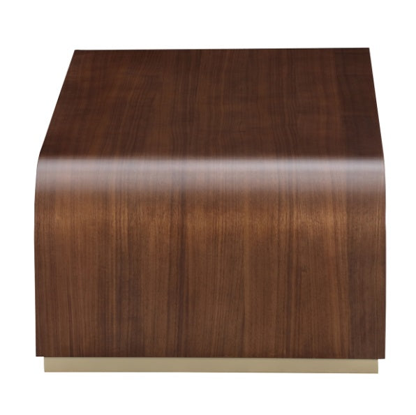 AICO Furniture Houston Cocktail Table in Walnut - Visions in Furniture (La Mirada, CA)
