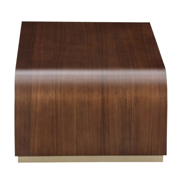 AICO Furniture Houston Cocktail Table in Walnut - Visions in Furniture (La Mirada, CA)