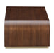 AICO Furniture Houston Cocktail Table in Walnut - Visions in Furniture (La Mirada, CA)