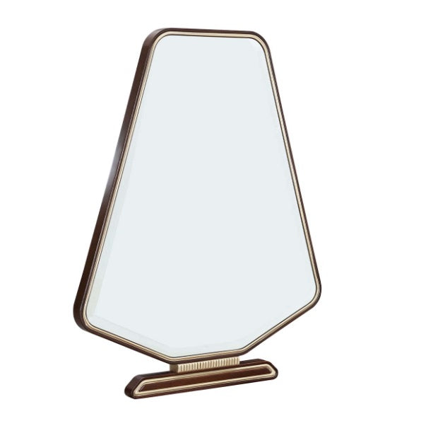 AICO Furniture Houston Vanity Mirror in Walnut - Visions in Furniture (La Mirada, CA)