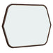 AICO Furniture Houston Wall Mirror in Walnut - Visions in Furniture (La Mirada, CA)