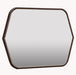 AICO Furniture Houston Wall Mirror in Walnut - Visions in Furniture (La Mirada, CA)
