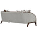 AICO Furniture Houston Sofa Pebble in Walnut - Visions in Furniture (La Mirada, CA)