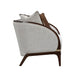 AICO Furniture Houston Loveseat Pebble in Walnut - Visions in Furniture (La Mirada, CA)