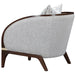 AICO Furniture Houston Matching Chair Pebble in Walnut - Visions in Furniture (La Mirada, CA)