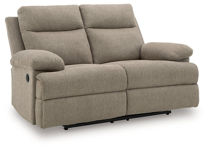 Side-Swipe Reclining Loveseat - Visions in Furniture (La Mirada, CA)