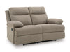 Side-Swipe Reclining Loveseat - Visions in Furniture (La Mirada, CA)