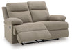 Side-Swipe Reclining Loveseat - Visions in Furniture (La Mirada, CA)