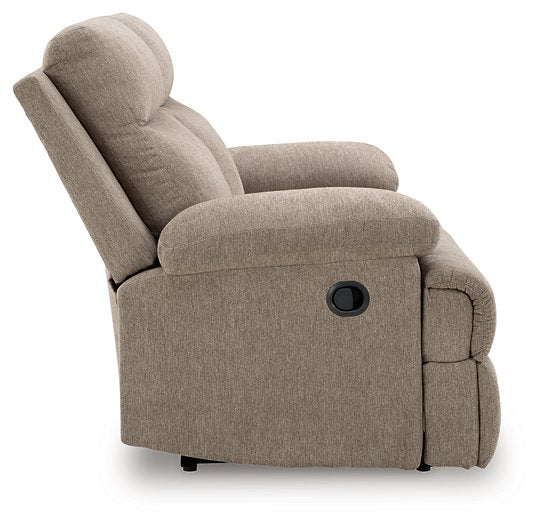 Side-Swipe Reclining Loveseat - Visions in Furniture (La Mirada, CA)
