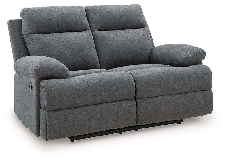 Side-Swipe Reclining Loveseat - Visions in Furniture (La Mirada, CA)
