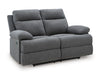 Side-Swipe Reclining Loveseat - Visions in Furniture (La Mirada, CA)