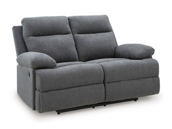 Side-Swipe Reclining Loveseat - Visions in Furniture (La Mirada, CA)