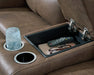 Beckley Place Power Reclining Loveseat with Console - Visions in Furniture (La Mirada, CA)