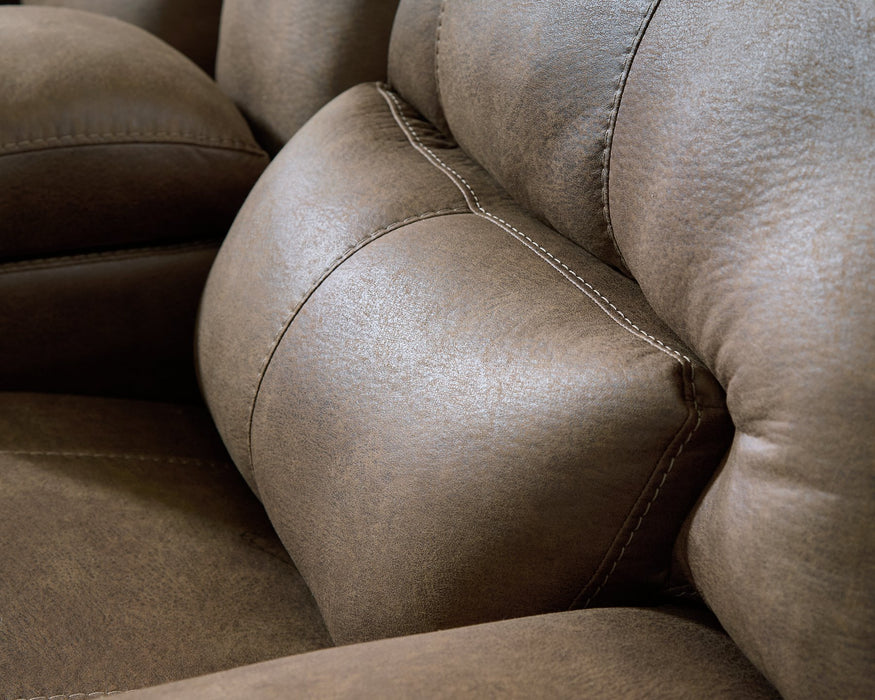 Beckley Place Reclining Living Room Set - Visions in Furniture (La Mirada, CA)