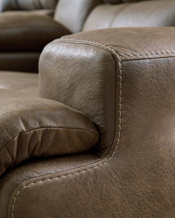 Beckley Place Power Reclining Sofa - Visions in Furniture (La Mirada, CA)