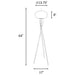 Layton Floor Lamps - Visions in Furniture (La Mirada, CA)