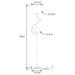 Dacki Floor Lamp - Visions in Furniture (La Mirada, CA)
