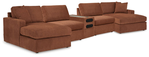 Modmax 5 Piece Sectional with Audio Console - Visions in Furniture (La Mirada, CA)