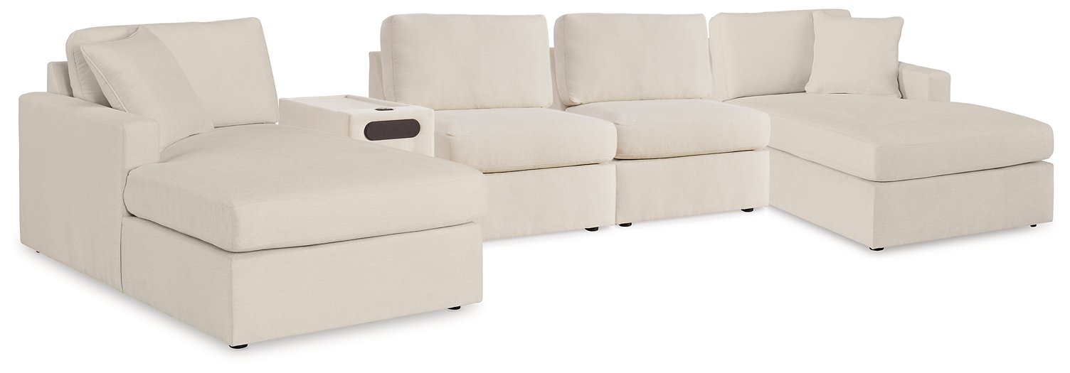 Modmax 5 Piece Sectional with Audio Console - Visions in Furniture (La Mirada, CA)