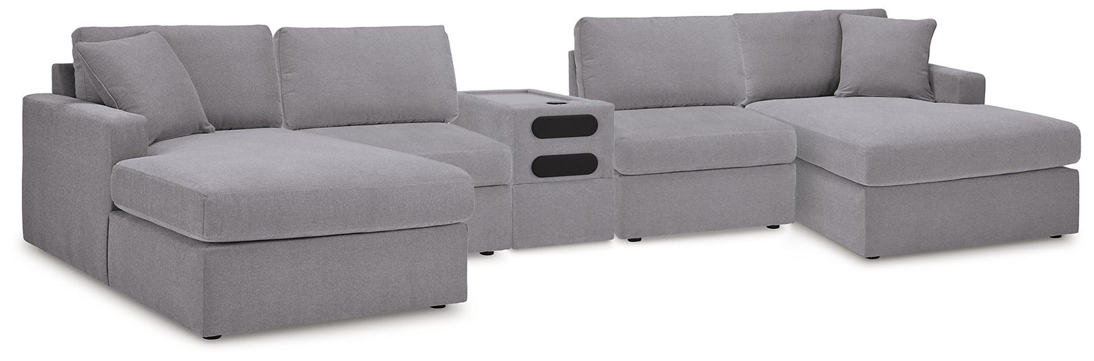 Modmax 5 Piece Sectional with Audio Console - Visions in Furniture (La Mirada, CA)