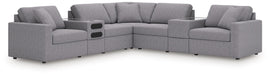 Modmax Balanced Sectional with Audio and Storage Consoles - Visions in Furniture (La Mirada, CA)