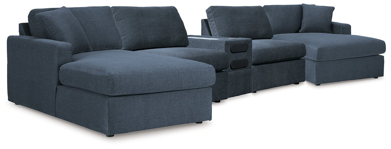 Modmax 5 Piece Sectional with Audio Console - Visions in Furniture (La Mirada, CA)
