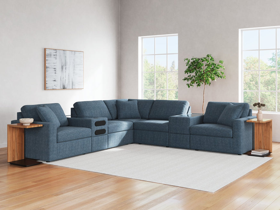 Modmax Balanced Sectional with Audio and Storage Consoles - Visions in Furniture (La Mirada, CA)