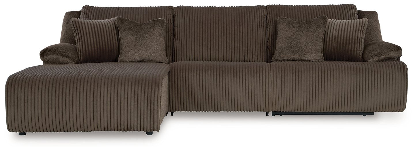 Top Tier Sectional Sofa Chaise - Visions in Furniture (La Mirada, CA)