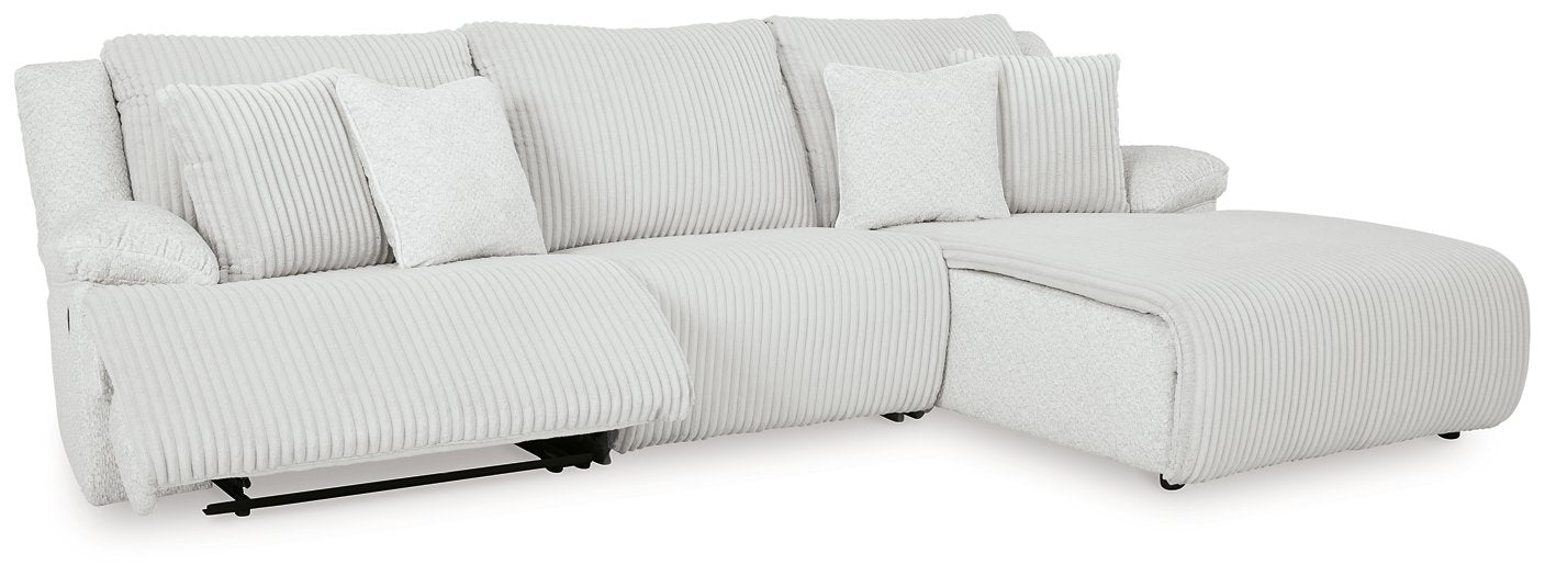 Top Tier Sectional Sofa Chaise - Visions in Furniture (La Mirada, CA)