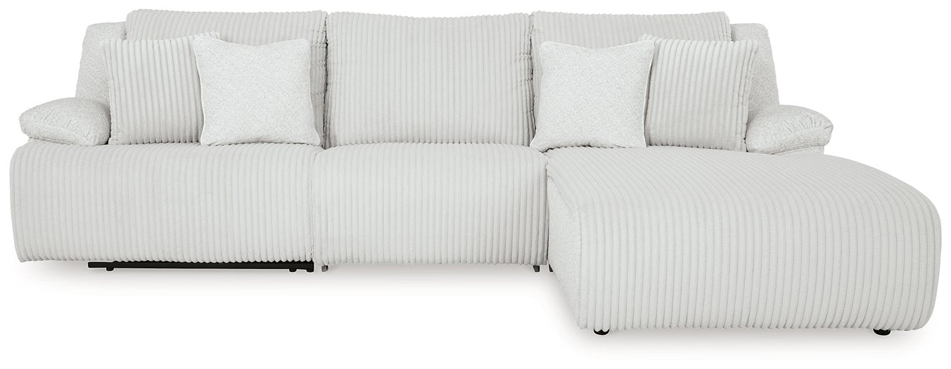 Top Tier Sectional Sofa Chaise - Visions in Furniture (La Mirada, CA)