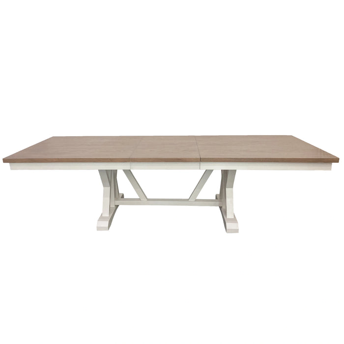 Parker House Americana Modern Dining 88 inch Trestle Extendable Dining Table