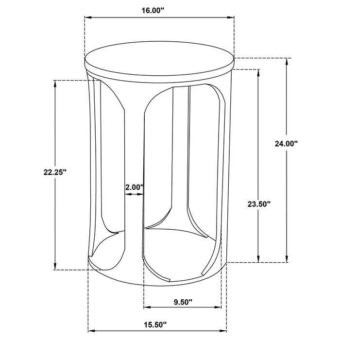 Berkeley End & Side Table - Visions in Furniture (La Mirada, CA)