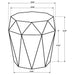 Jacinto End & Side Table - Visions in Furniture (La Mirada, CA)