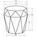 Jacinto End & Side Table - Visions in Furniture (La Mirada, CA)