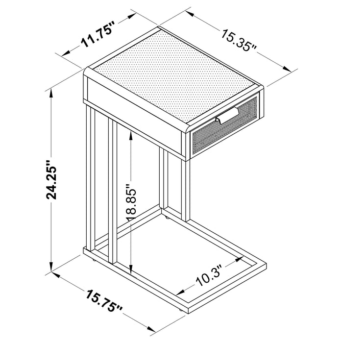 Amherst End Side Tables - Visions in Furniture (La Mirada, CA)