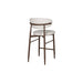 Royce Counter Chair W/Walnut Metal Frame-Beige (2 Per Carton)